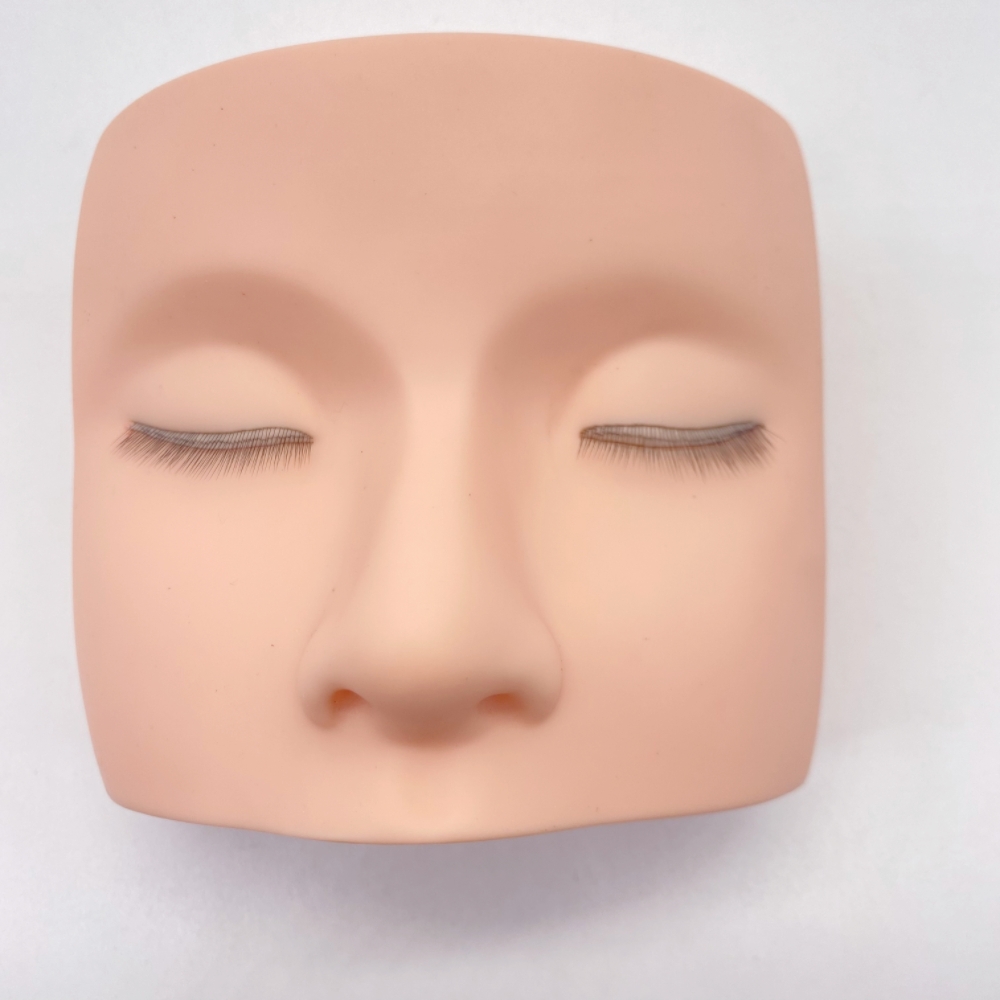 Eyelash Extension Model - マネキンヘッド,偽のまつげエクステ用,フラット人形,韓国スタイル,メイクアップ製品