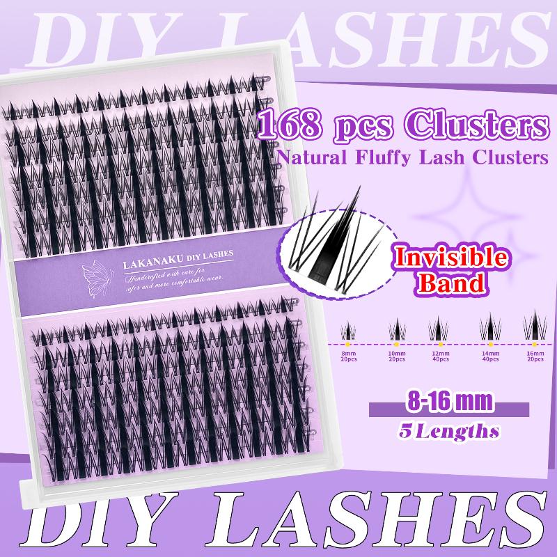 Eyelash Extension Options - 自然なまつげ まつげ束 個別でふわふわ 簡単装着 初心者向け まつげエクステ
