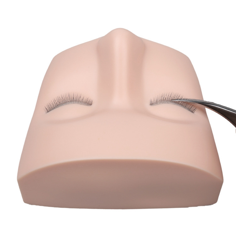 Eyelash Extension Model - -A01R 3 層まつげマネキンヘッド練習用まつげメイクアップツールエクステンションまつげグラフトトレーニングツールメイクアップ練習
