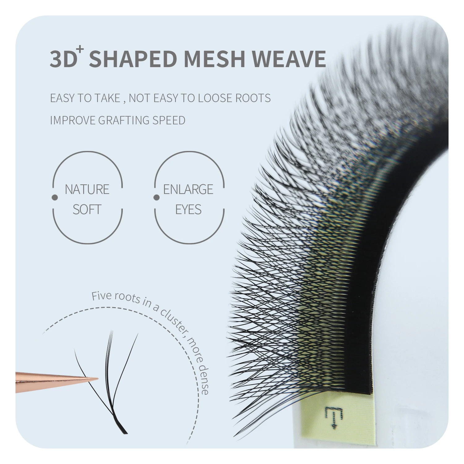 ANNAFRIS 3D W 3 コアまつげエクステンションナ - Eyelash Extension Human Hair のレビューと価格