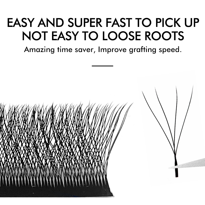 NATUHANA W 型 4D 5D ボリュームまつげエクス - Eyelash Extension Human Hair のレビューと価格