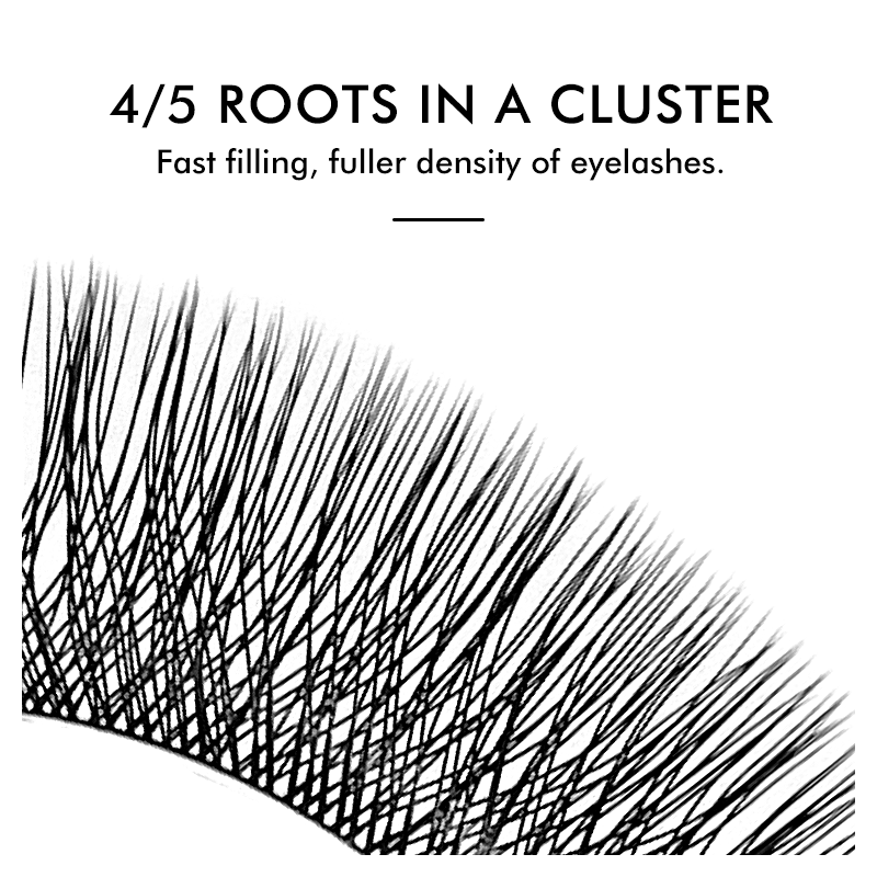 NATUHANA W 型 4D 5D ボリュームまつげエクス - Eyelash Extension Human Hair のレビューと価格