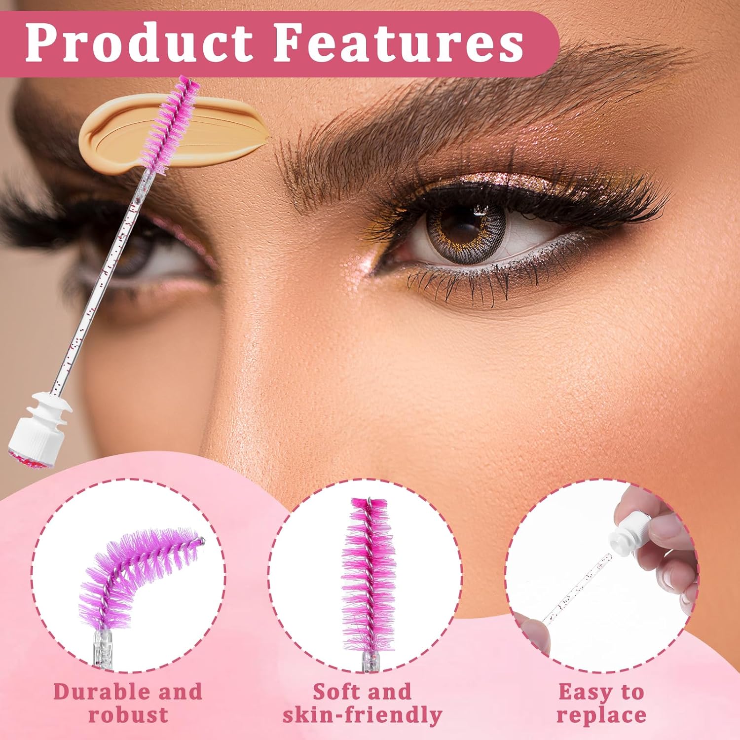 まつげブラシ ラッシュスプーリー チューブ マスカラ エッセ - Eyelash Extension Cleaning のレビューと価格