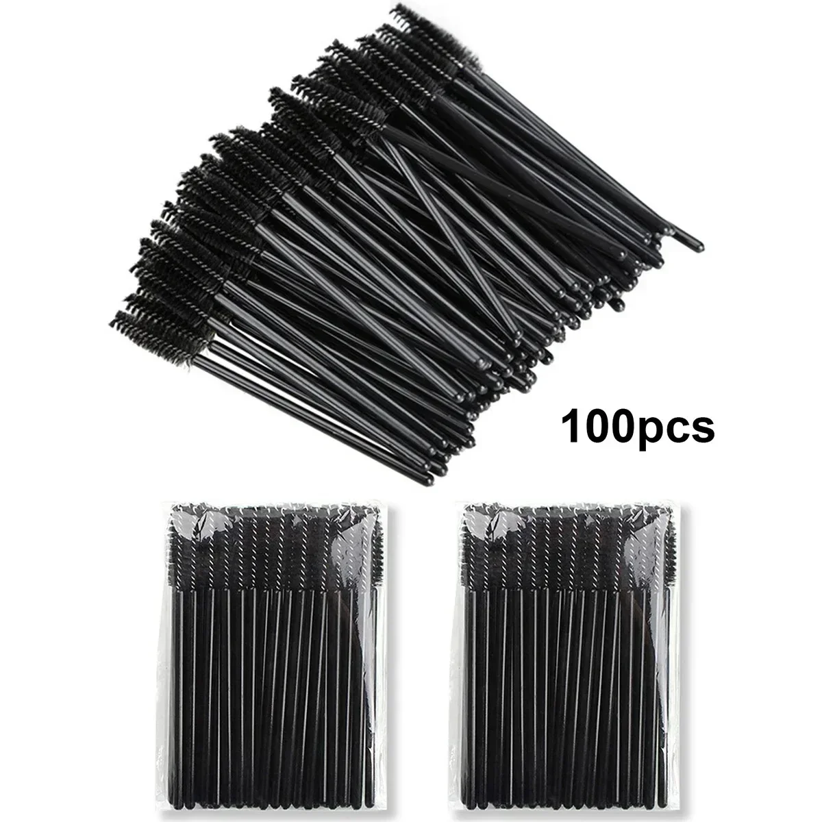 卸売 100 個使い捨てまつげブラシ Spoolies マイ - Eyelash Extension Options のレビューと価格
