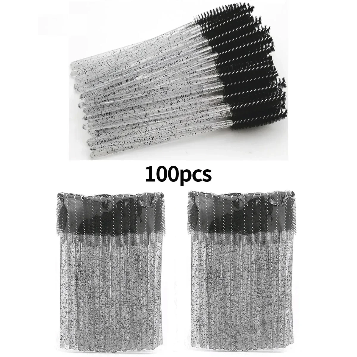 卸売 100 個使い捨てまつげブラシ Spoolies マイ - Eyelash Extension Options のレビューと価格