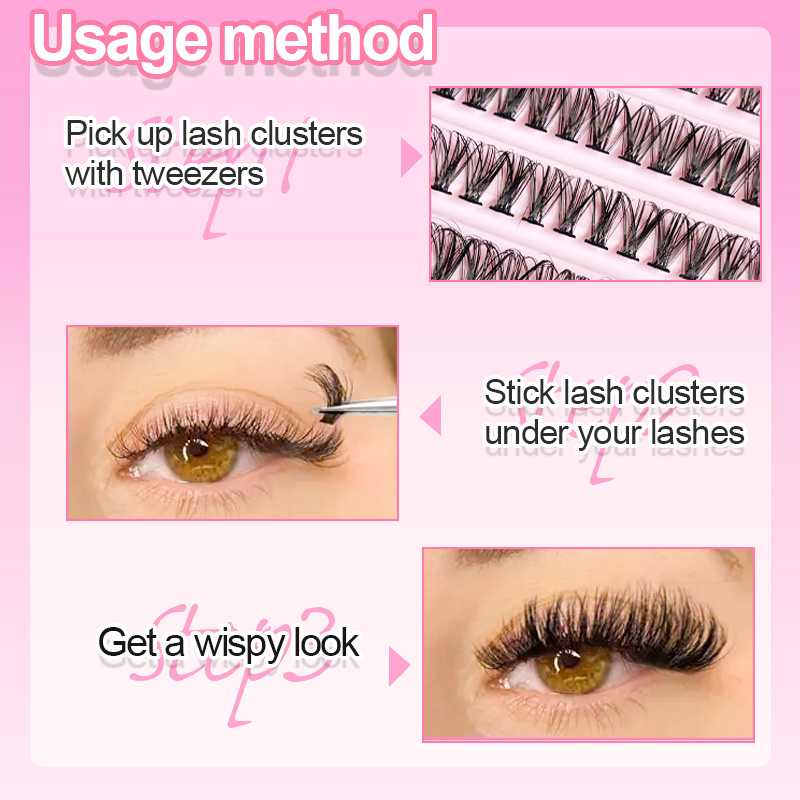 個々のまつげ エクステ用つけまつげ 8-16mm 200本入 - Eyelash Extension Options のレビューと価格