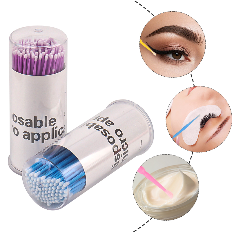 100 個使い捨てまつげブラシラッシュエクステンションマイク - Eyelash Extension Cleaning のレビューと価格