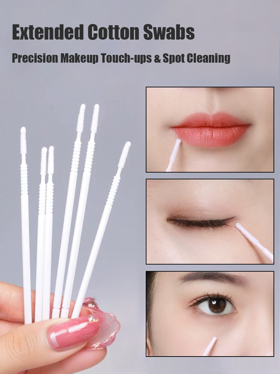 使い捨てロング綿棒まつげエクステンションマイクロブレーディン - Eyelash Extension Cleaning のレビューと価格