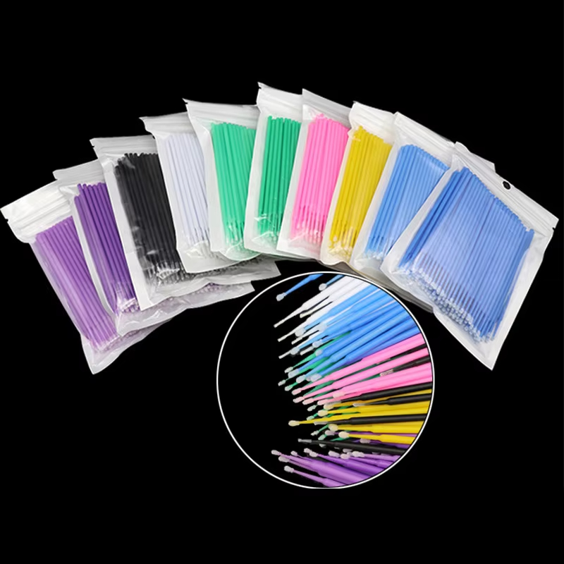 100 個まつげクリーニングブラシまつげエクステンションマイ - Eyelash Extension Cleaning のレビューと価格
