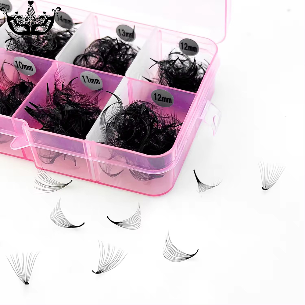 3D-20D 薄いとがったベース既成ルースファン 0.05/ - Eyelash Extension Medium のレビューと価格