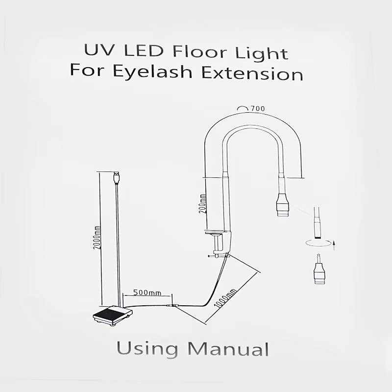 UV ラッシュライト UV まつげ接着剤 5W LED まつ - Eyelash Extension Led のレビューと価格