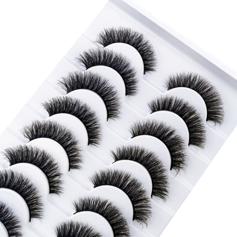 HBZGTLA 10paris 猫まつげふわふわミンクまつげ - Eyelash Extension Human Hair のレビューと価格