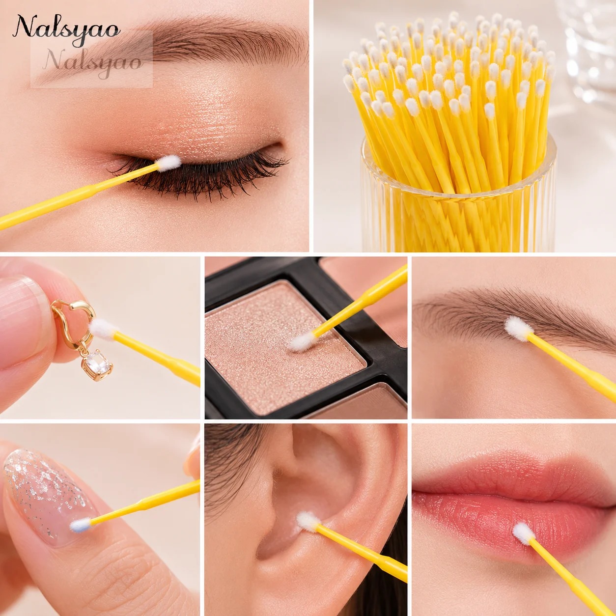 500本入りまつげエクステンションクリーニングスワブ、ラッシ - Eyelash Extension Cleaning のレビューと価格