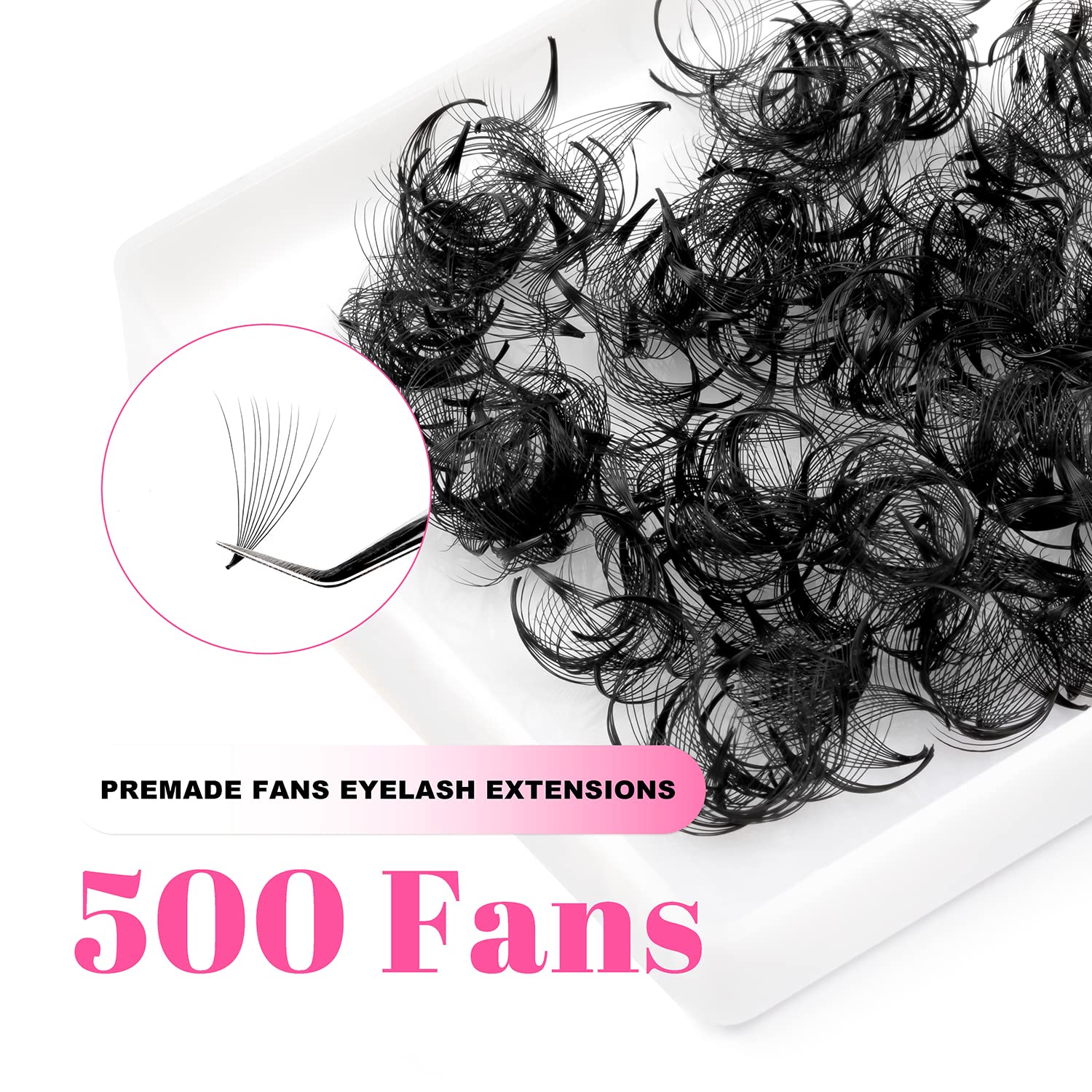 TDANCE 500 ファンとんがりベースルースファンプロフ - Eyelash Extension Medium のレビューと価格