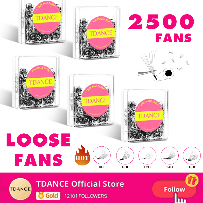 TDANCE 2500 ファンとんがりベースルースファン 5 - Eyelash Extension Medium のレビューと価格