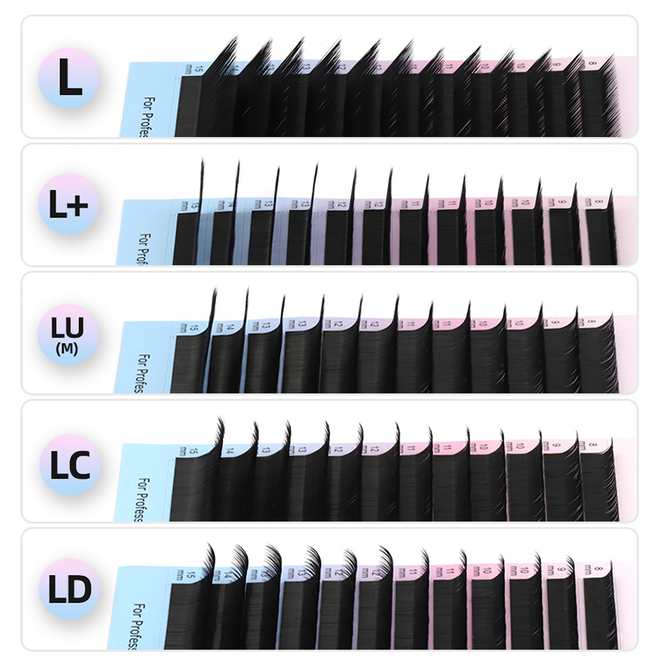 RUJADE L L+ LC LD LU(M) カール個別ま - Eyelash Extension Human Hair のレビューと価格