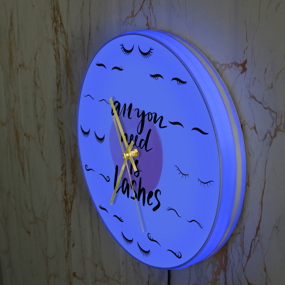 必要なのはまつげビューティーサロン引用装飾サイレント壁掛け時 - Eyelash Extension Quotes のレビューと価格