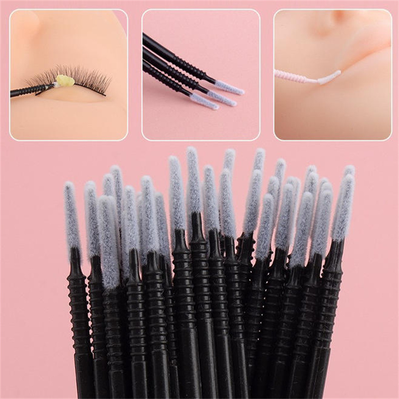 100/200/1000 個使い捨てまつげエクステンション個 - Eyelash Extension Cleaning のレビューと価格