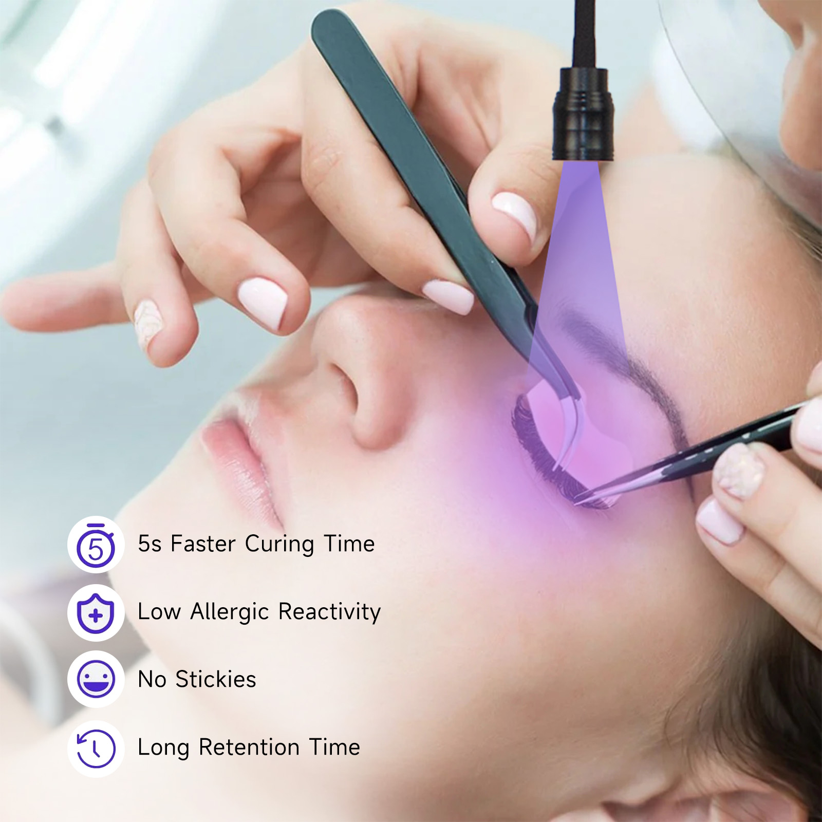 LED 5W ラッシュライト フロアスタンド ペダルスイッチ - Eyelash Extension Led のレビューと価格