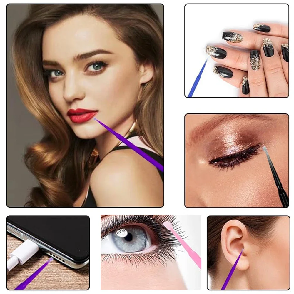 300 個個別ツールまつげ除去用使い捨てマイクロブラシまつげ - Eyelash Extension Cleaning のレビューと価格