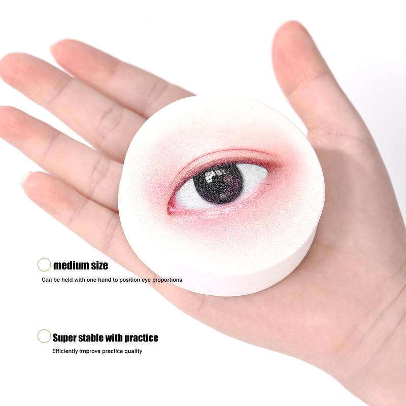 1/3/5 個まつげエクステトレーニング用つけまつげディスプ - Eyelash Extension Model のレビューと価格