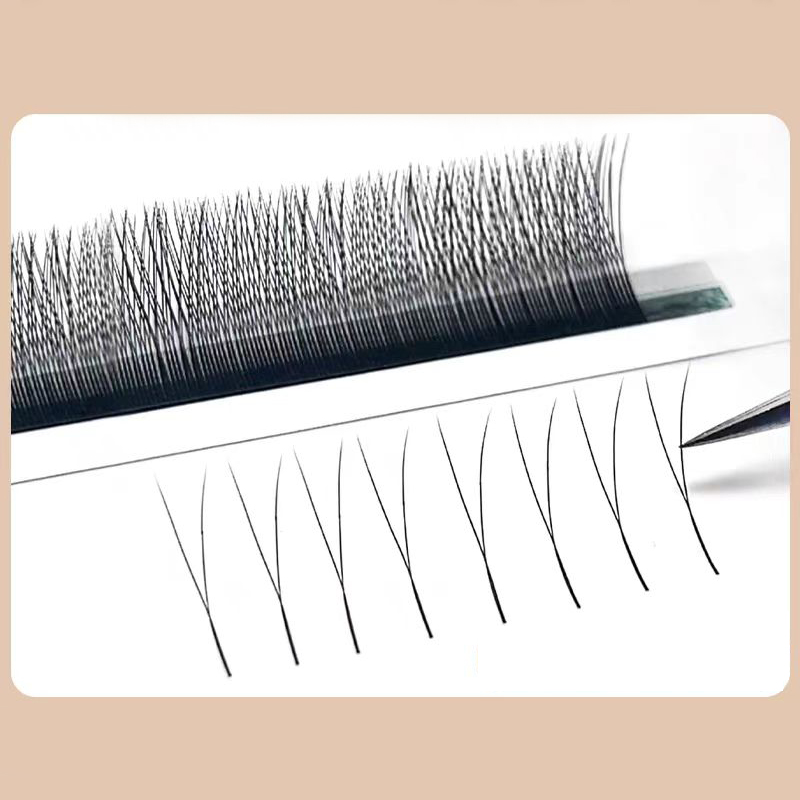 マリア 2D Y シェイプまつげハンドプレミアム 2D まつ - Eyelash Extension Human Hair のレビューと価格