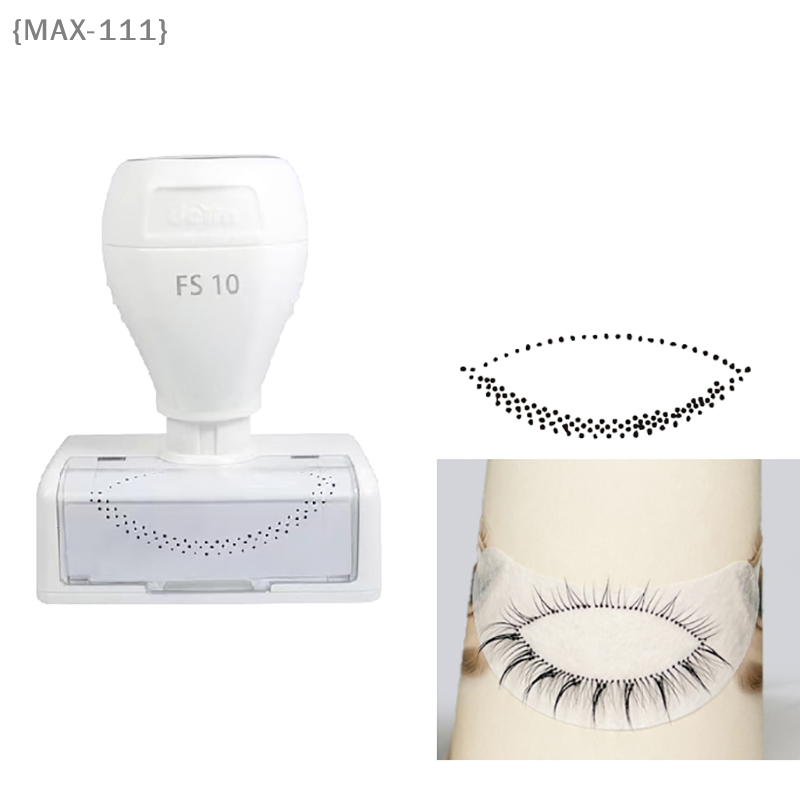 【F2-MAX111】まつげエクステ練習用シールスタンプ（紙 - Eyelash Extension Model のレビューと価格