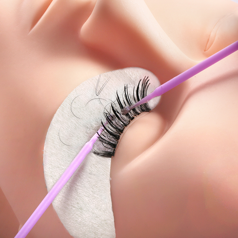 使い捨てまつげエクステ用マイクロブラシ,つけまつげアプリケー - Eyelash Extension Cleaning のレビューと価格