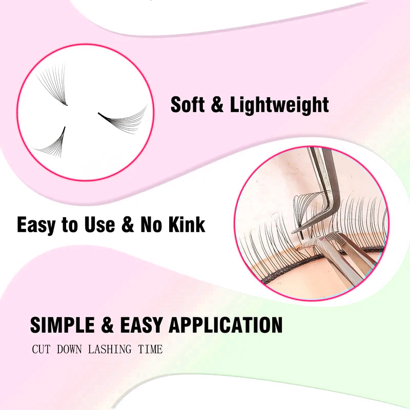 TDANCE 1000 ファンルースファンまつげまつげエクス - Eyelash Extension Medium のレビューと価格